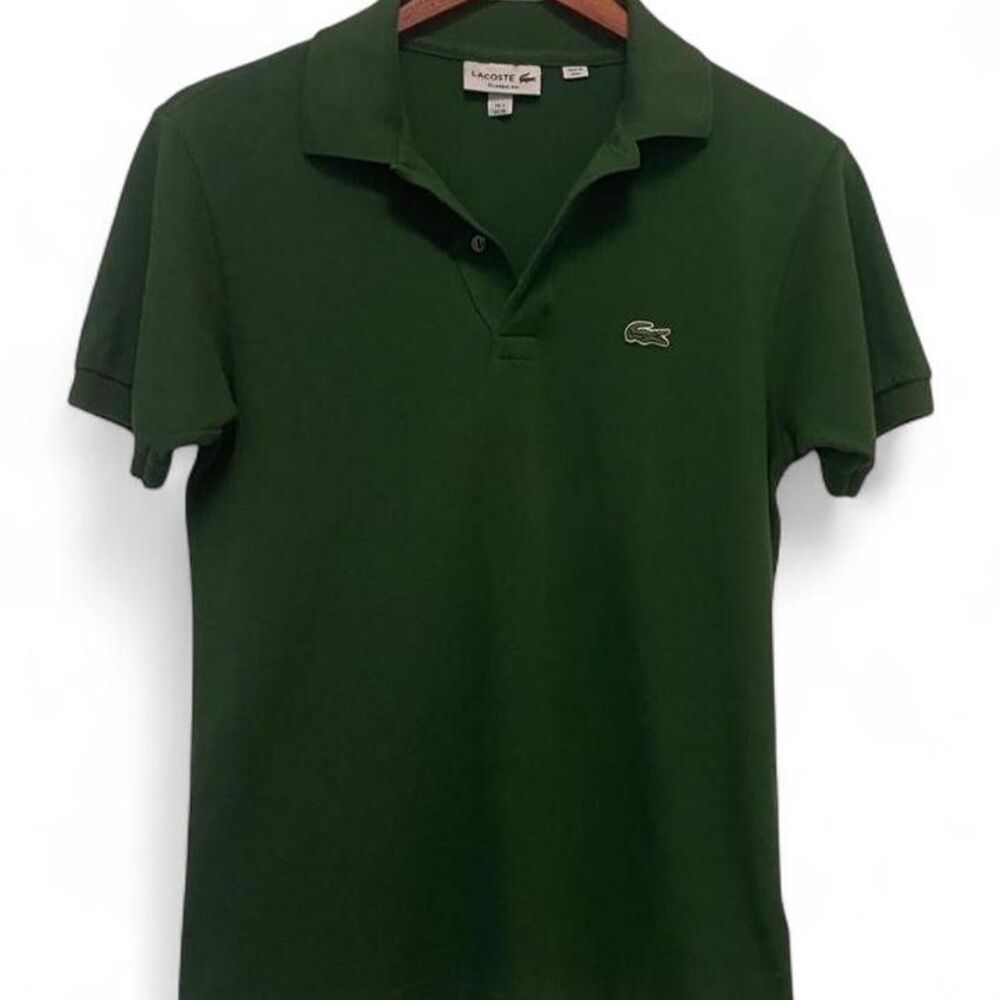 🐊 LACOSTE Forest Green Classic Fit Polo